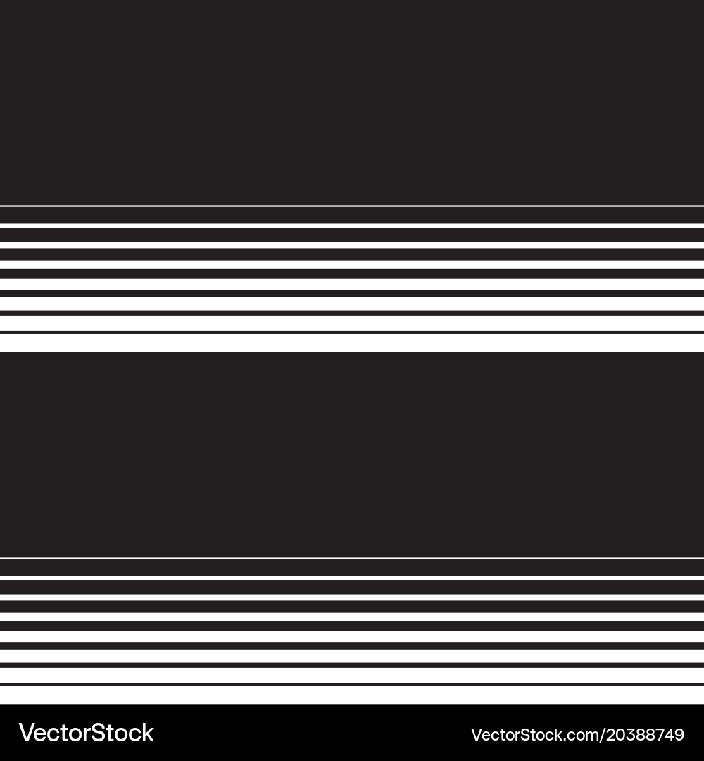 Universal repeating abstract shape in black vector image
