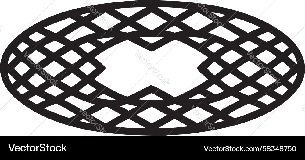 Lattice Mesh Pattern Vector Image