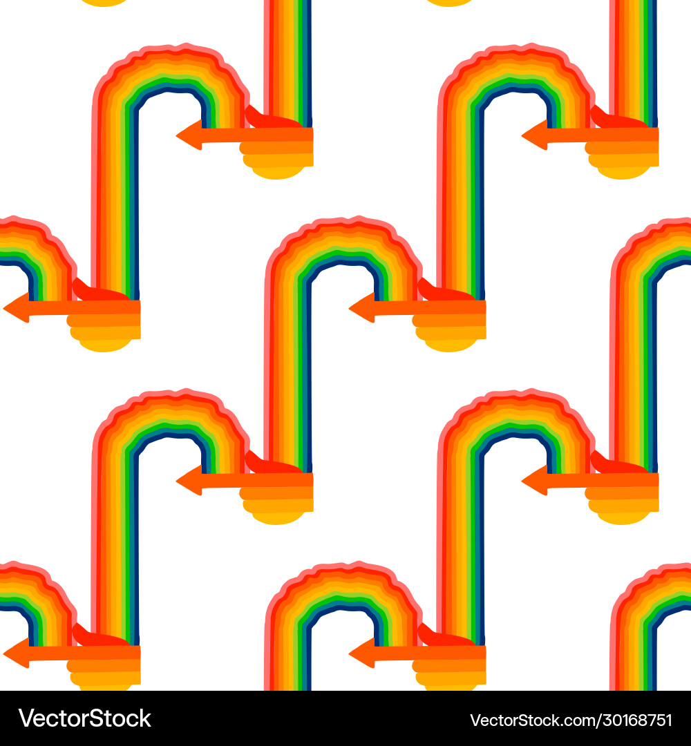 Abstract pattern warm colored hands with arrow Vector Image