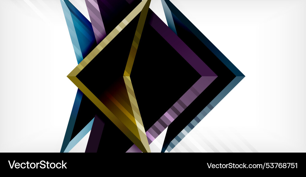 Arrows with 3d effect abstract background Arrows with 3d effect abstract background vector image