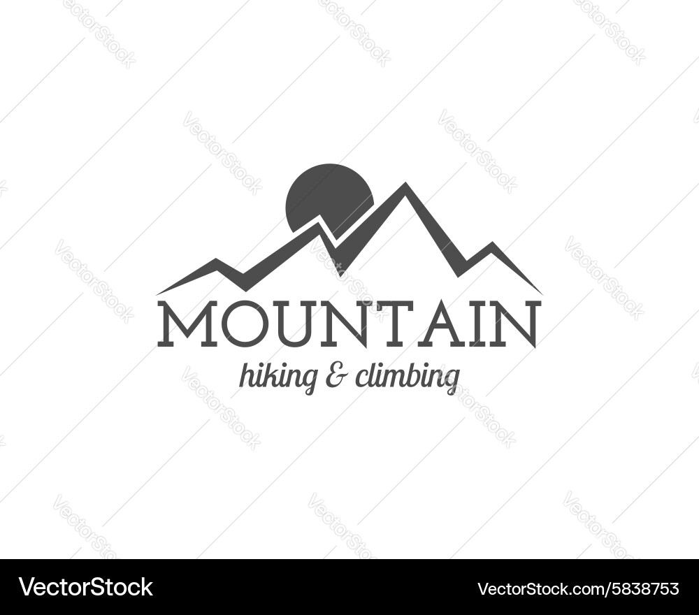 Outdoor Adventure Logo Vector Image