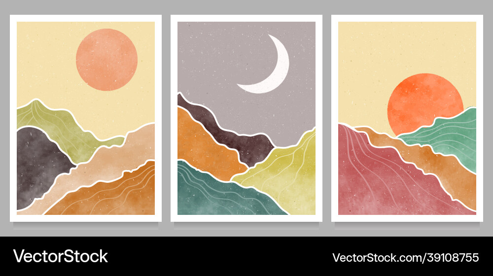 Abstrakte Berglandschaft Hintergrund kreativ Abstrakte Berglandschaft Hintergrund kreativ vektorbild