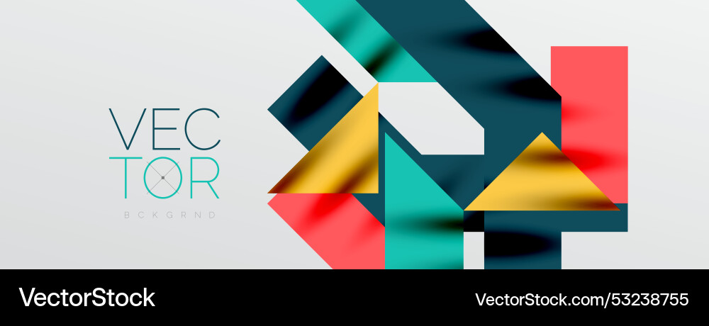 Dynamic lines and triangles Dynamic lines and triangles vector image
