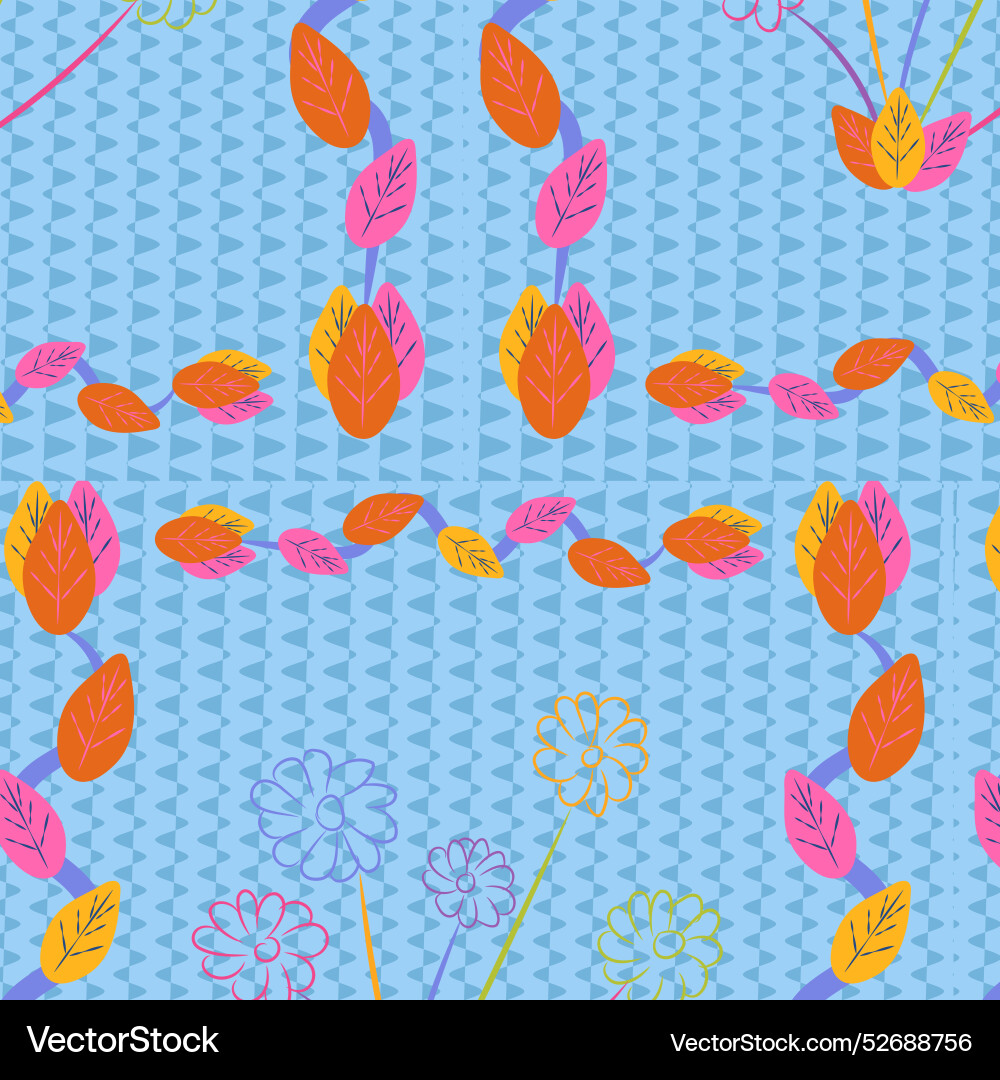 Abstract simple seamless patterns Abstract simple seamless patterns Vector Image