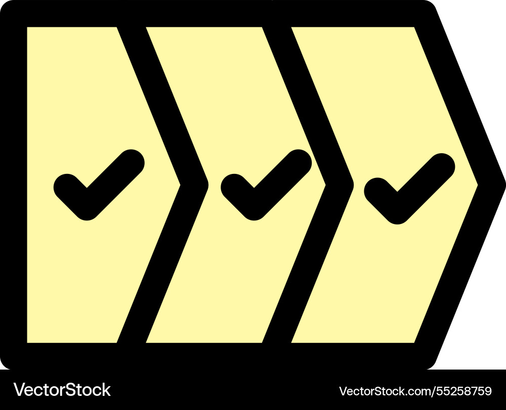 Workflow symbol -workflow and project management Workflow symbol -workflow and project management vector image
