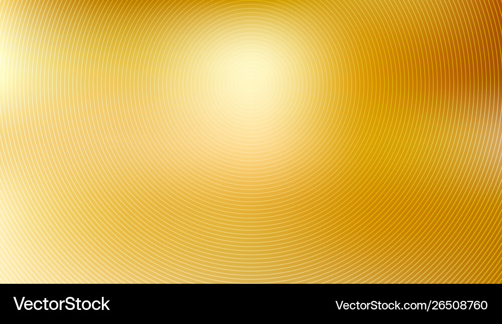 Golden Blurred Abstract Background Vector Image