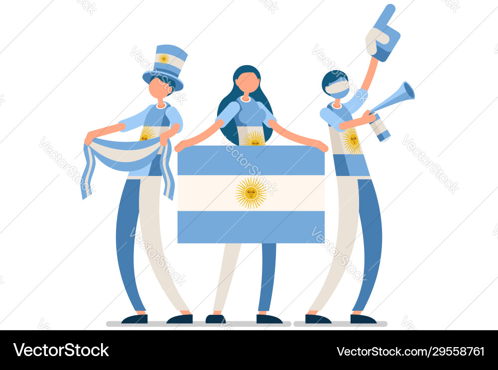 Argentina flag argentine people