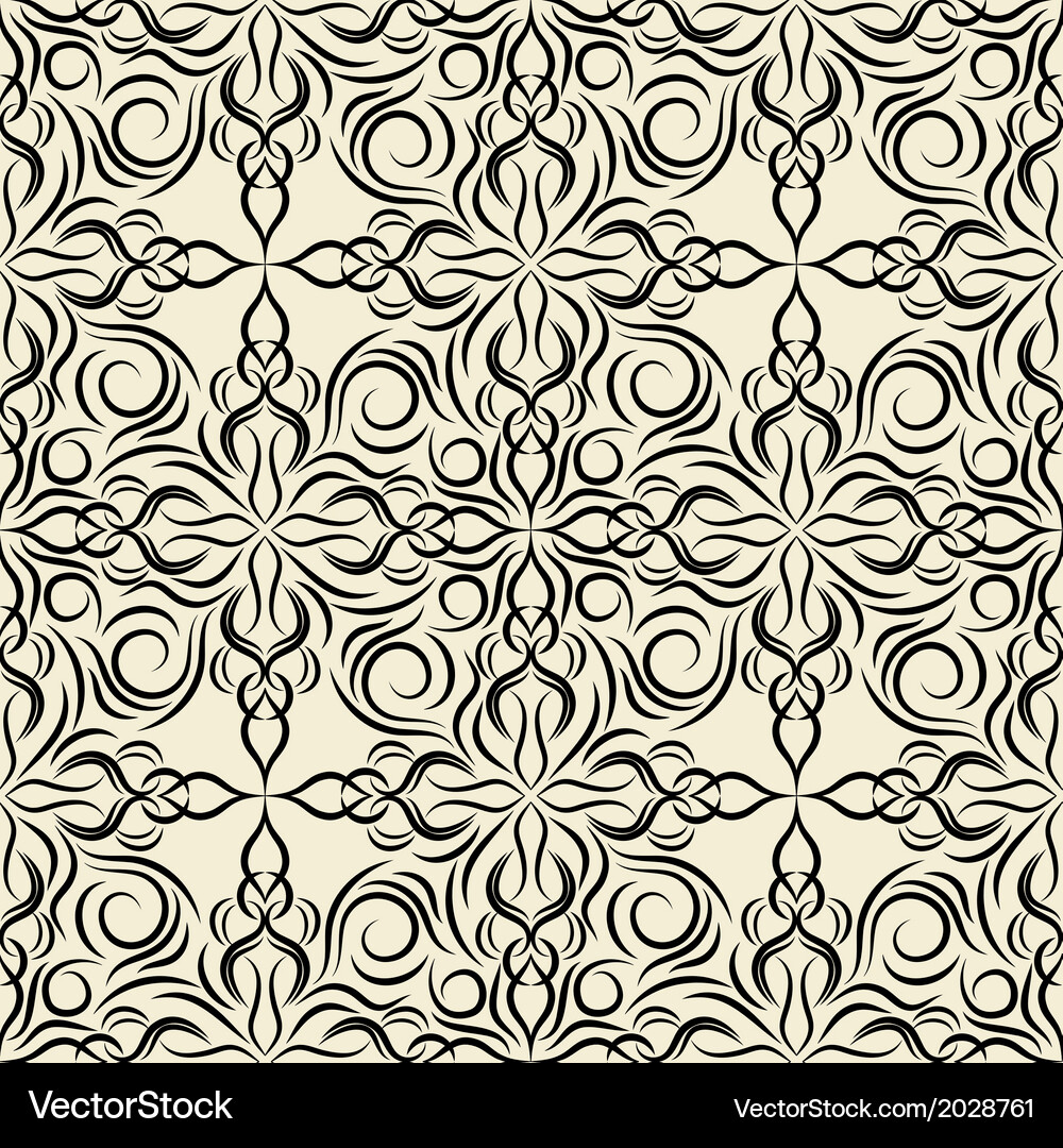 Damask pattern Vector Image