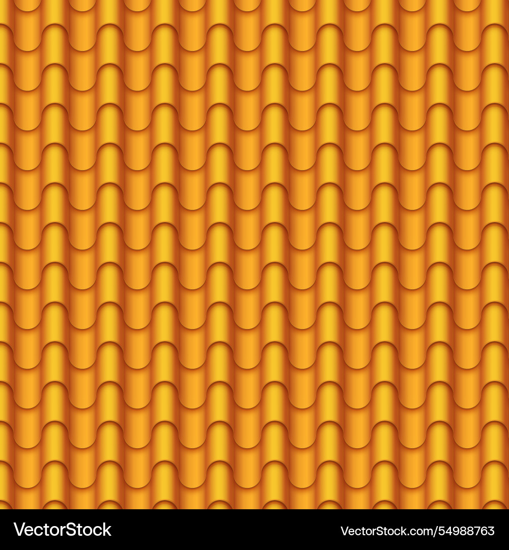 Gradient roof tile pattern design Vector Image