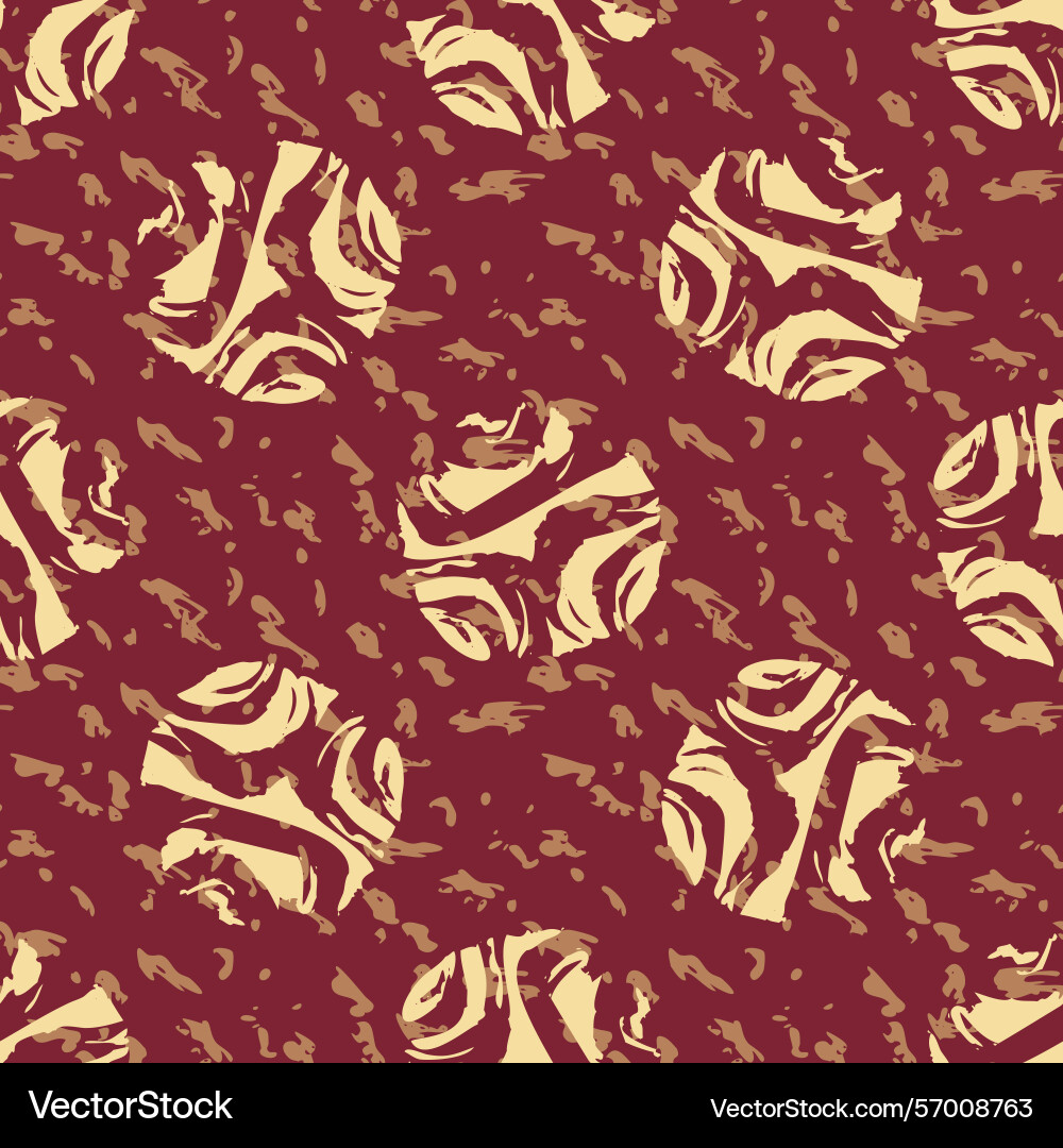 Polka dot blockprint seamless pattern Polka dot blockprint seamless pattern vector image
