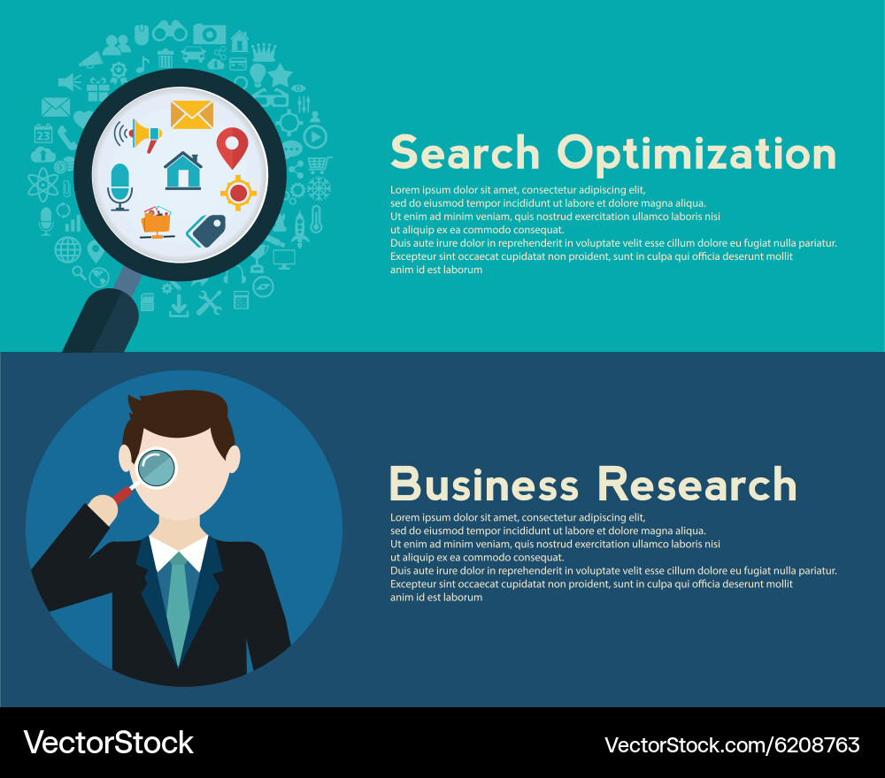 Search engine optimization programming business up Vector Image