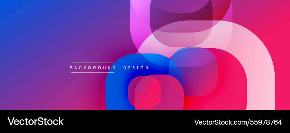 Abstract background with layered translucent Abstract background with layered translucent Vector Image