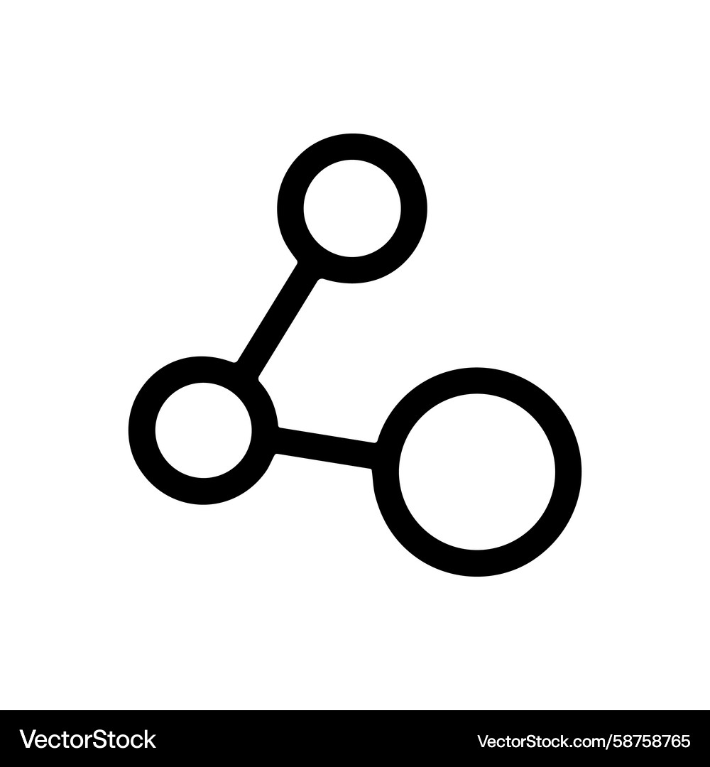 Network Connection Nodes Vector Image