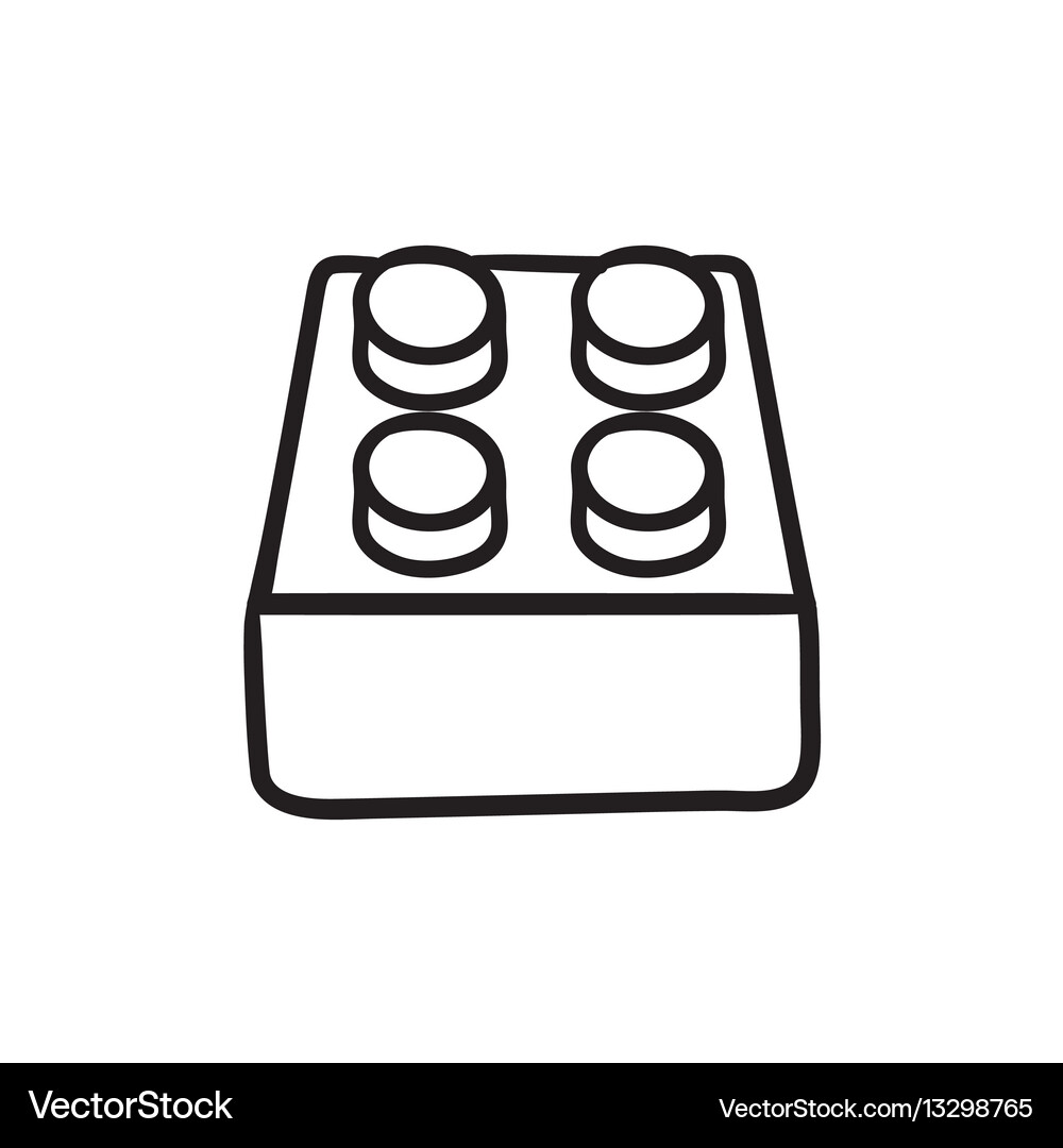 System part sketch icon Vector Image