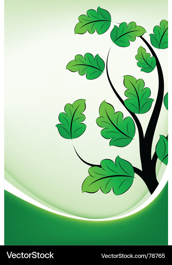 Tree background Vector Image