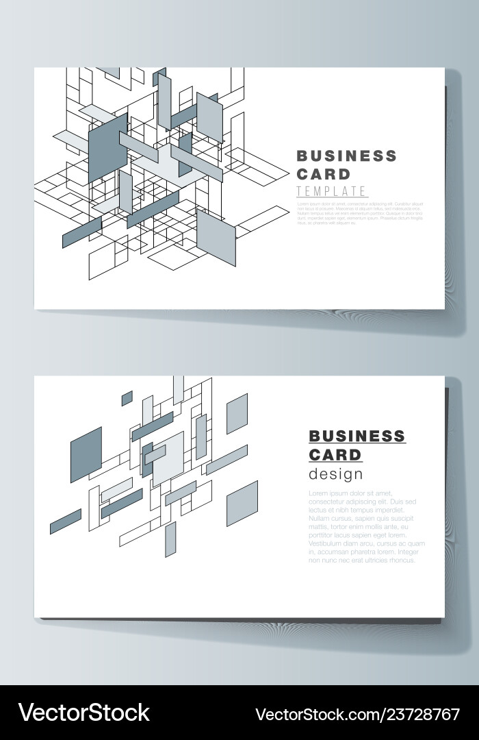 Minimalistic abstract layout of two Minimalistic abstract layout of two vector image
