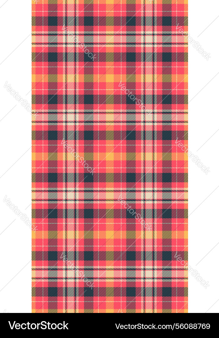 Perfection fabric check pattern easter texture Vector Image