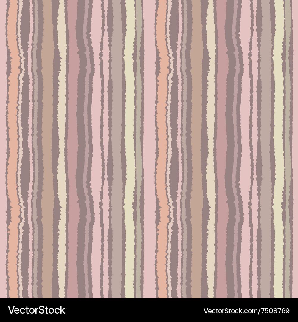Seamless strip pattern vertical lines with torn Vector Image