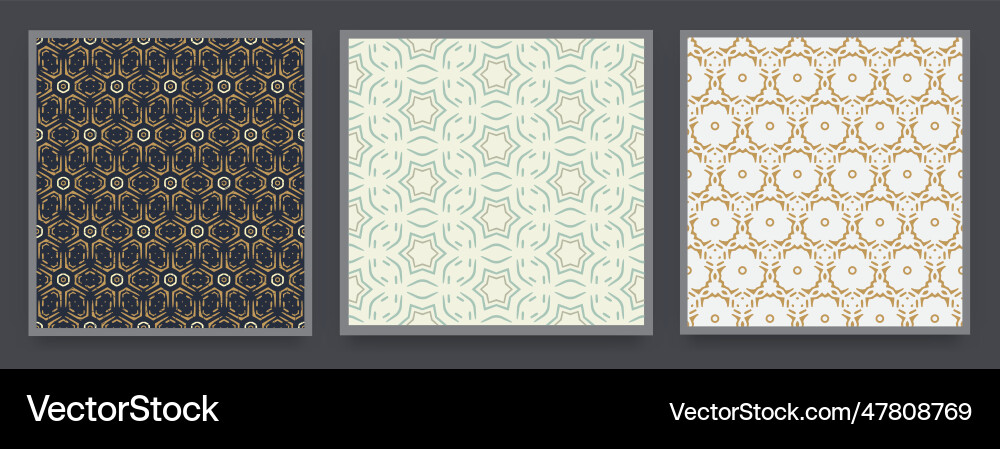 Set of seamless abstract minimal patterns Set of seamless abstract minimal patterns vector image