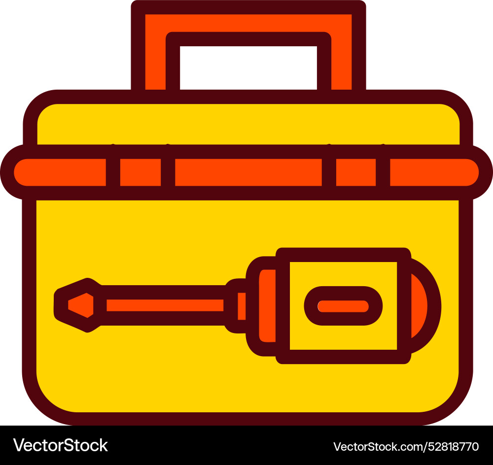Tool box icon design Vector Image