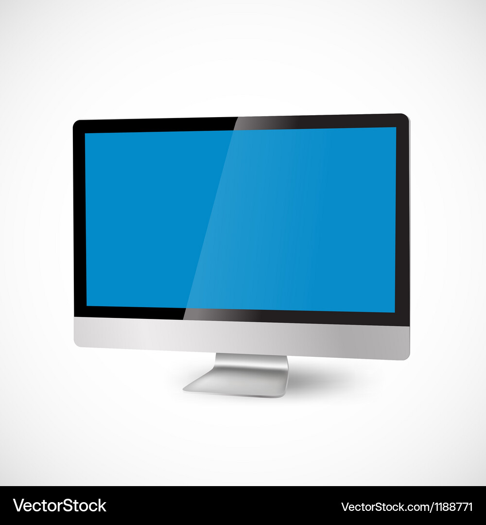 Computer display Vector Image