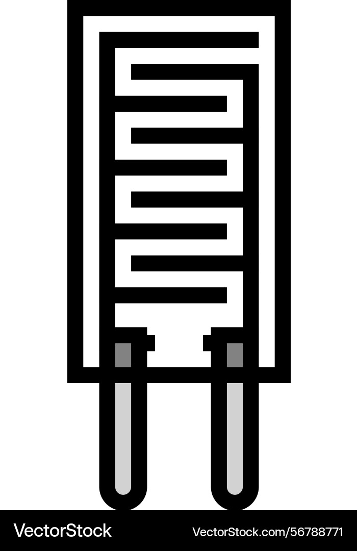 Humidity sensor module color icon vector image