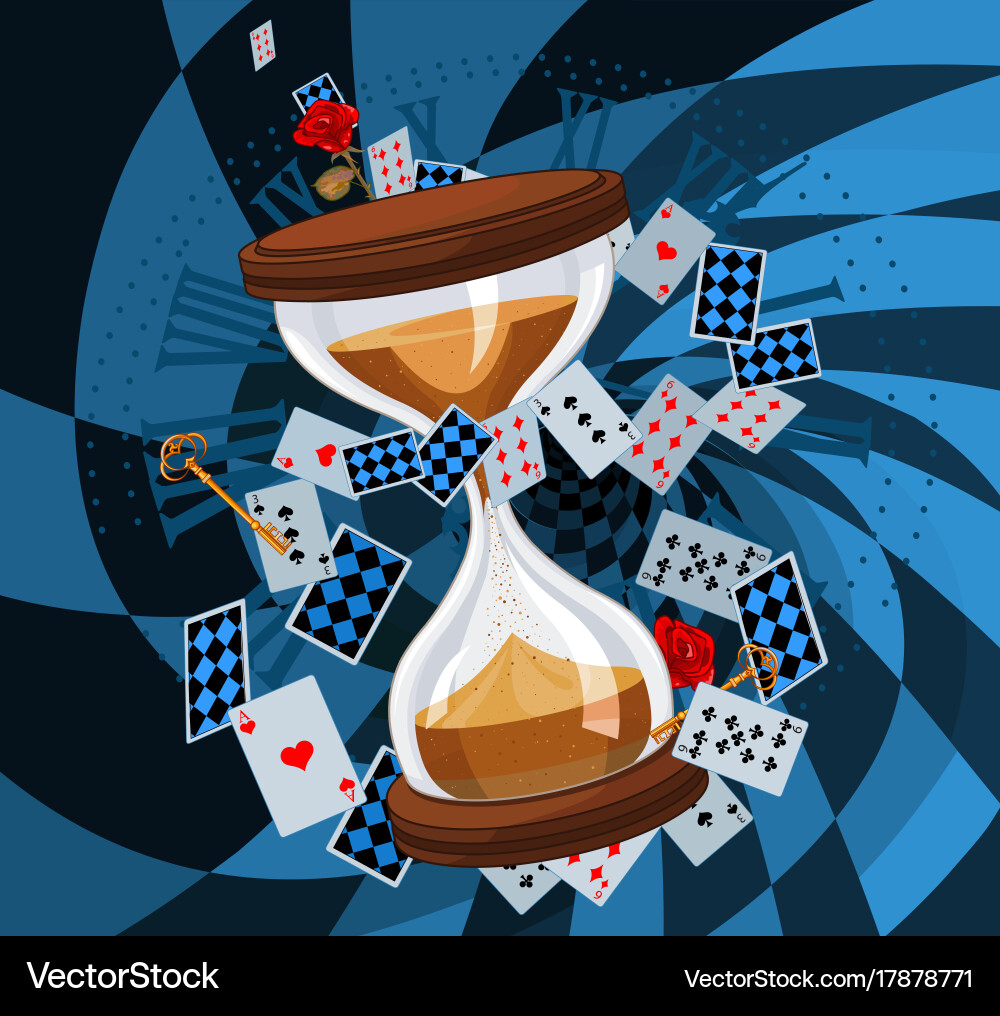 Sand clock Royalty Free Vector Image - VectorStock