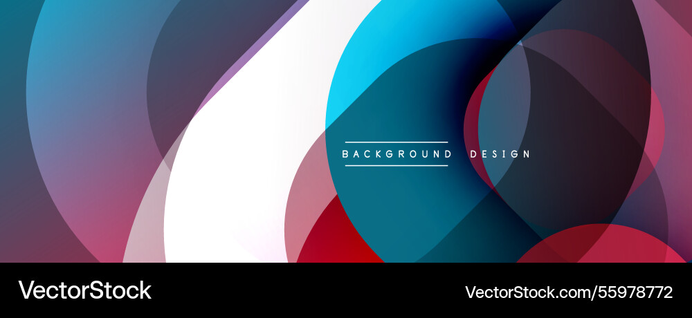 Abstract background with layered translucent Abstract background with layered translucent Vector Image