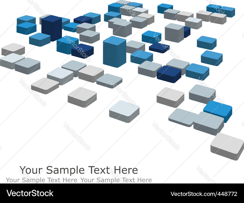 Checked background vector image