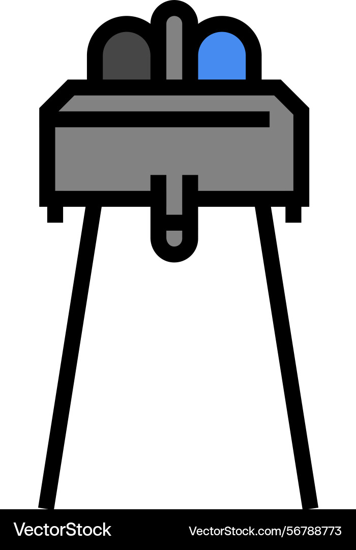 Infrared sensor module color icon vector image