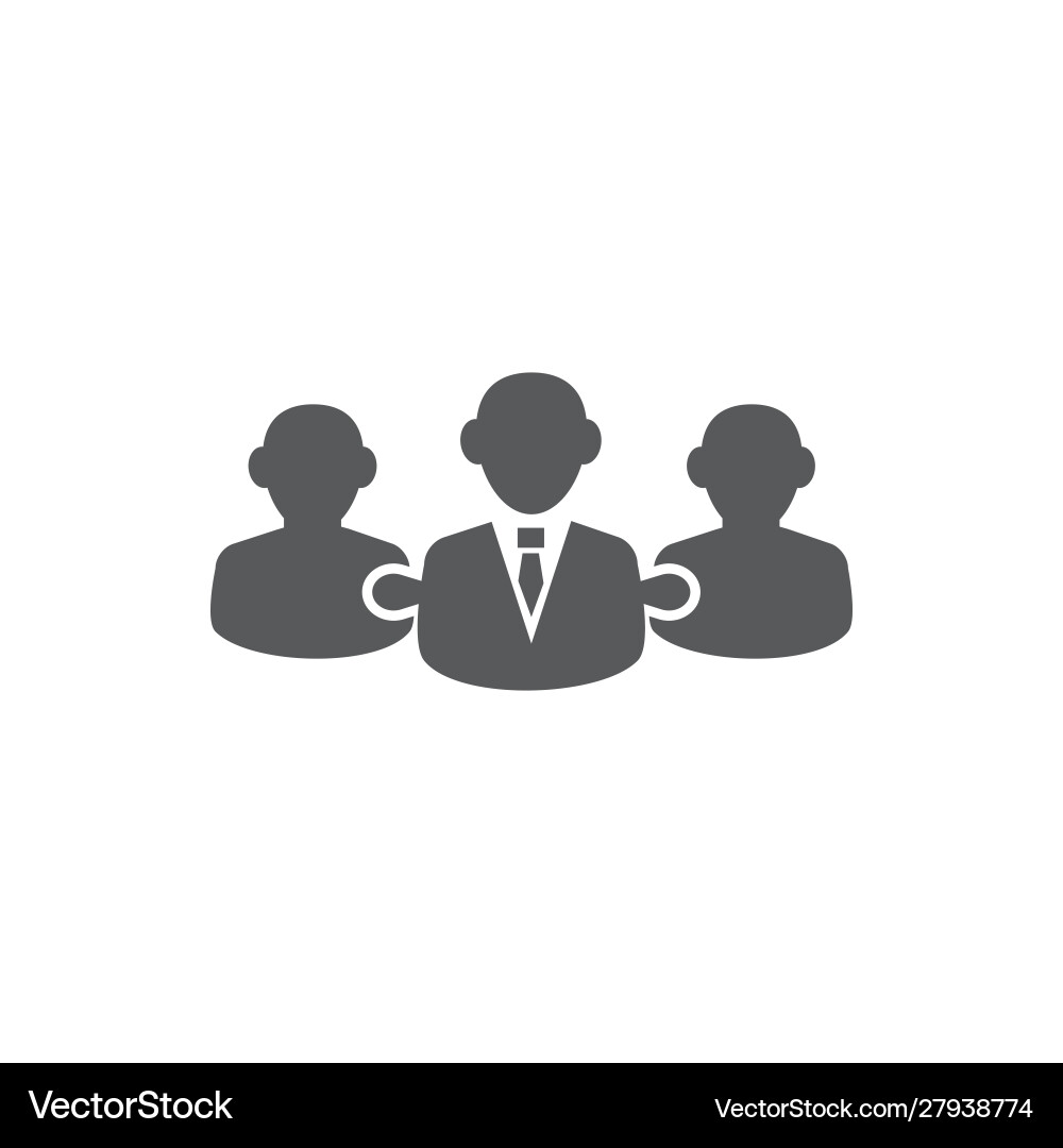 Collaboration and Teamwork Icons Vector Image