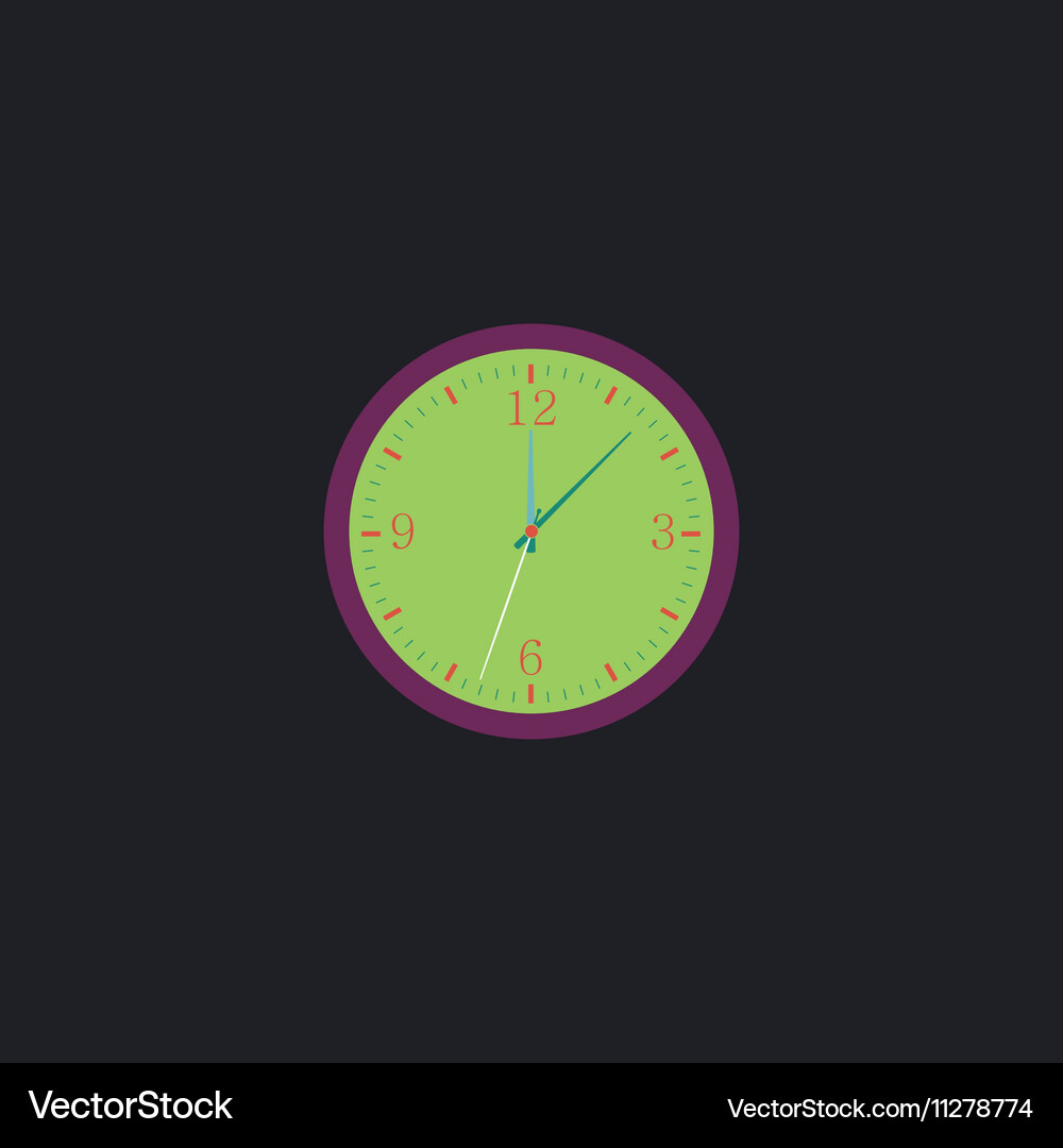 Time computer symbol Vector Image