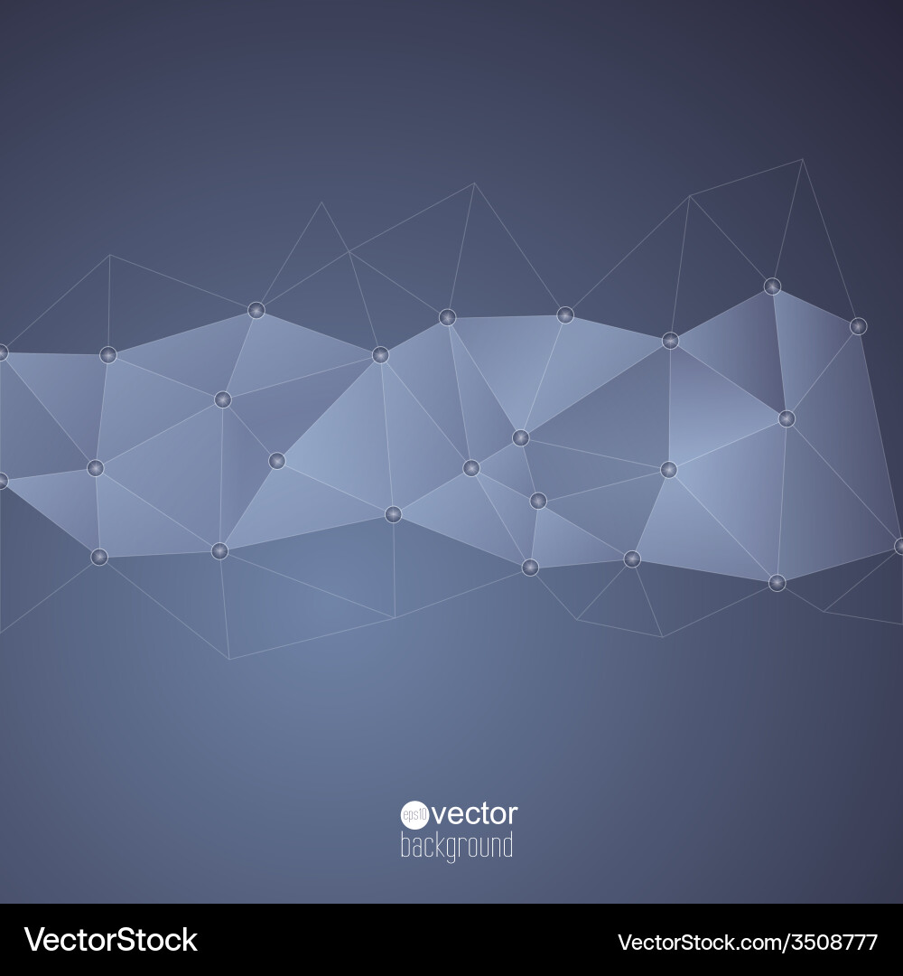 Abstract background with transparent mesh vector image