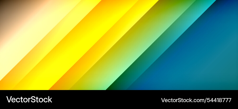 Dynamic shadow lines with gradient colors Vector Image