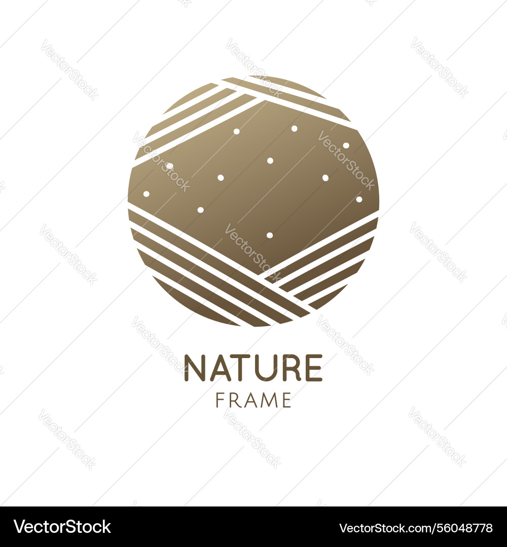 Abstract geometrical frame in linear style Abstract geometrical frame in linear style vector image
