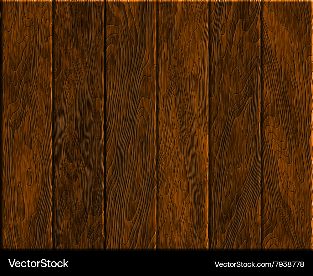 Dark Wooden Boards Texture Vector Image