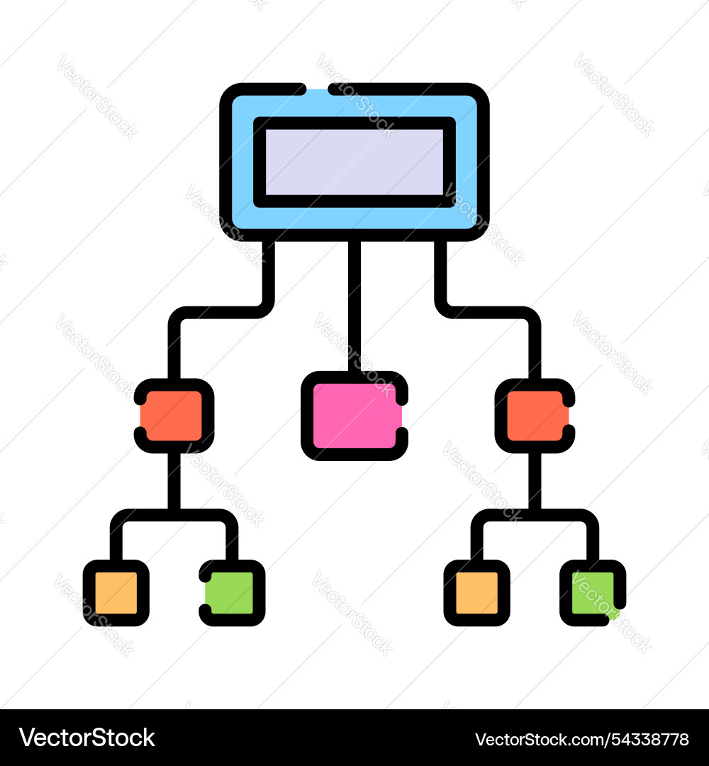 Hierarchy Vector Image