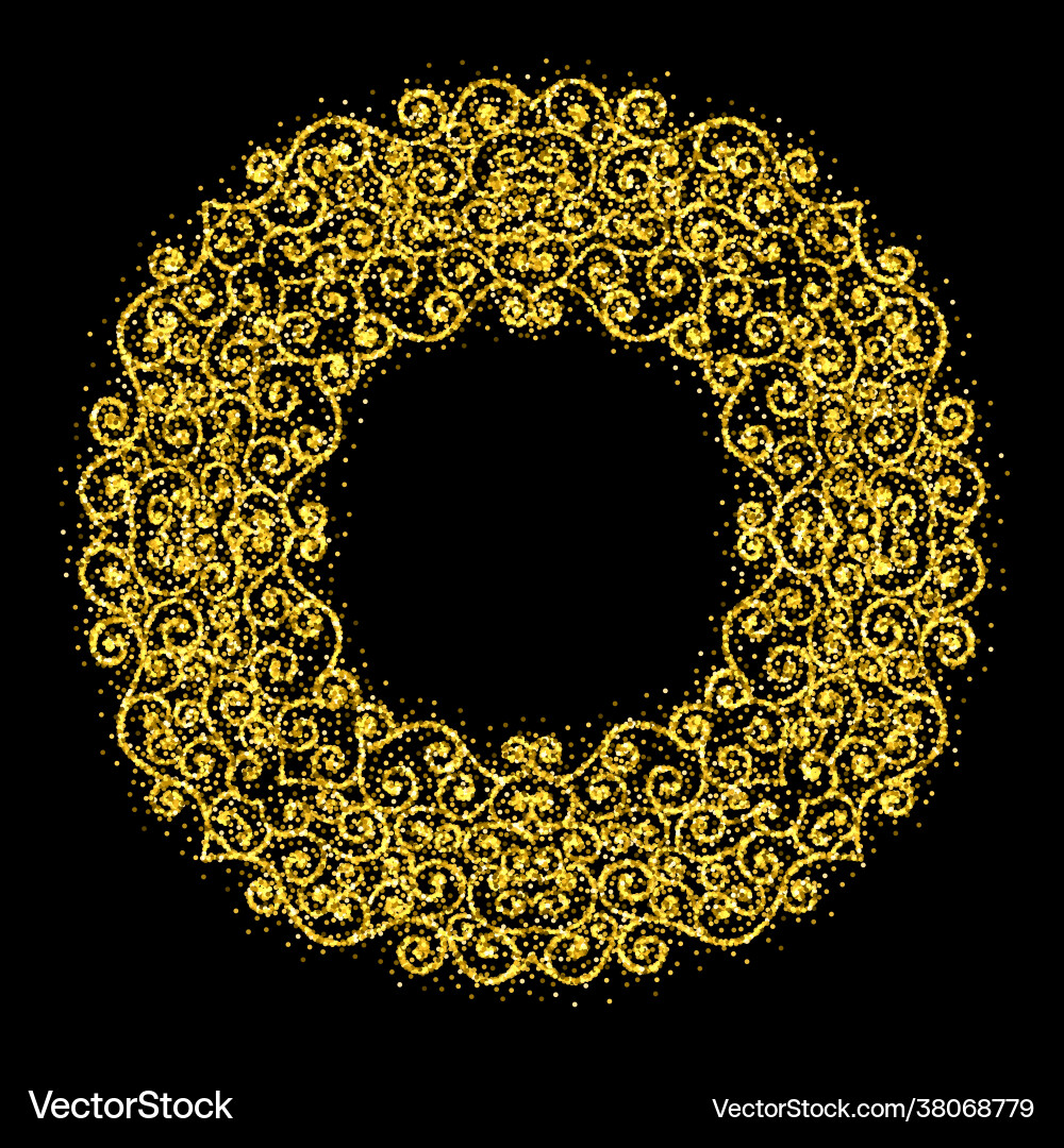 Retro shiny frame or border Retro shiny frame or border vector image