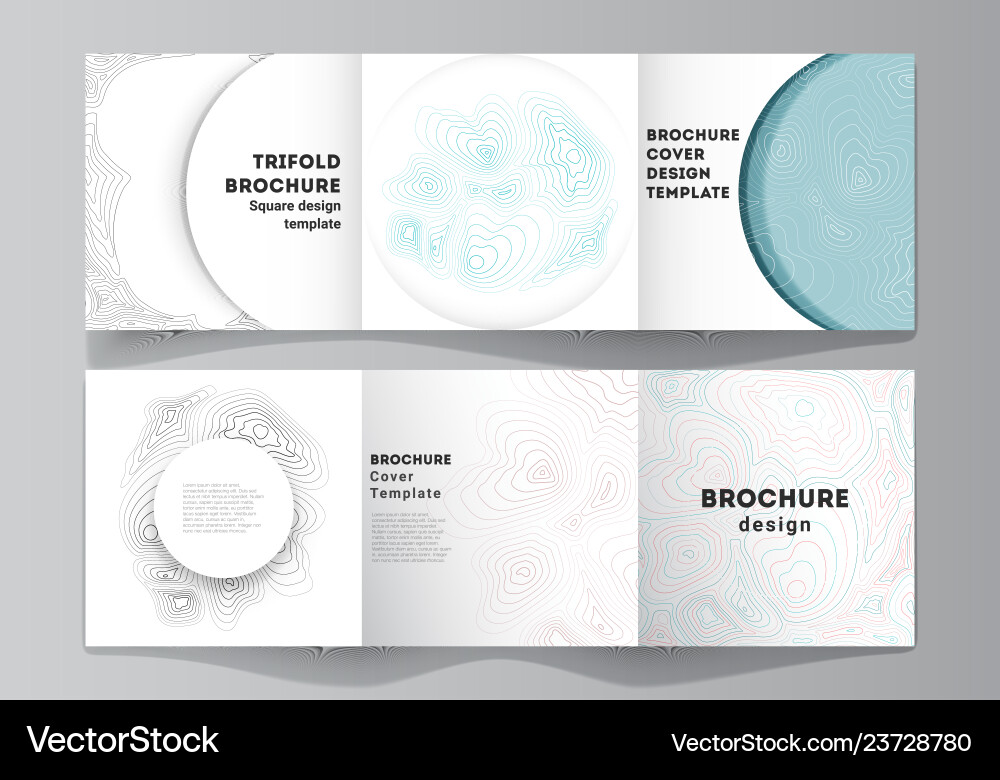 Minimal editable layout of square Minimal editable layout of square vector image