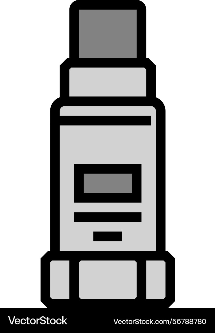 Vibration sensor module color icon vector image