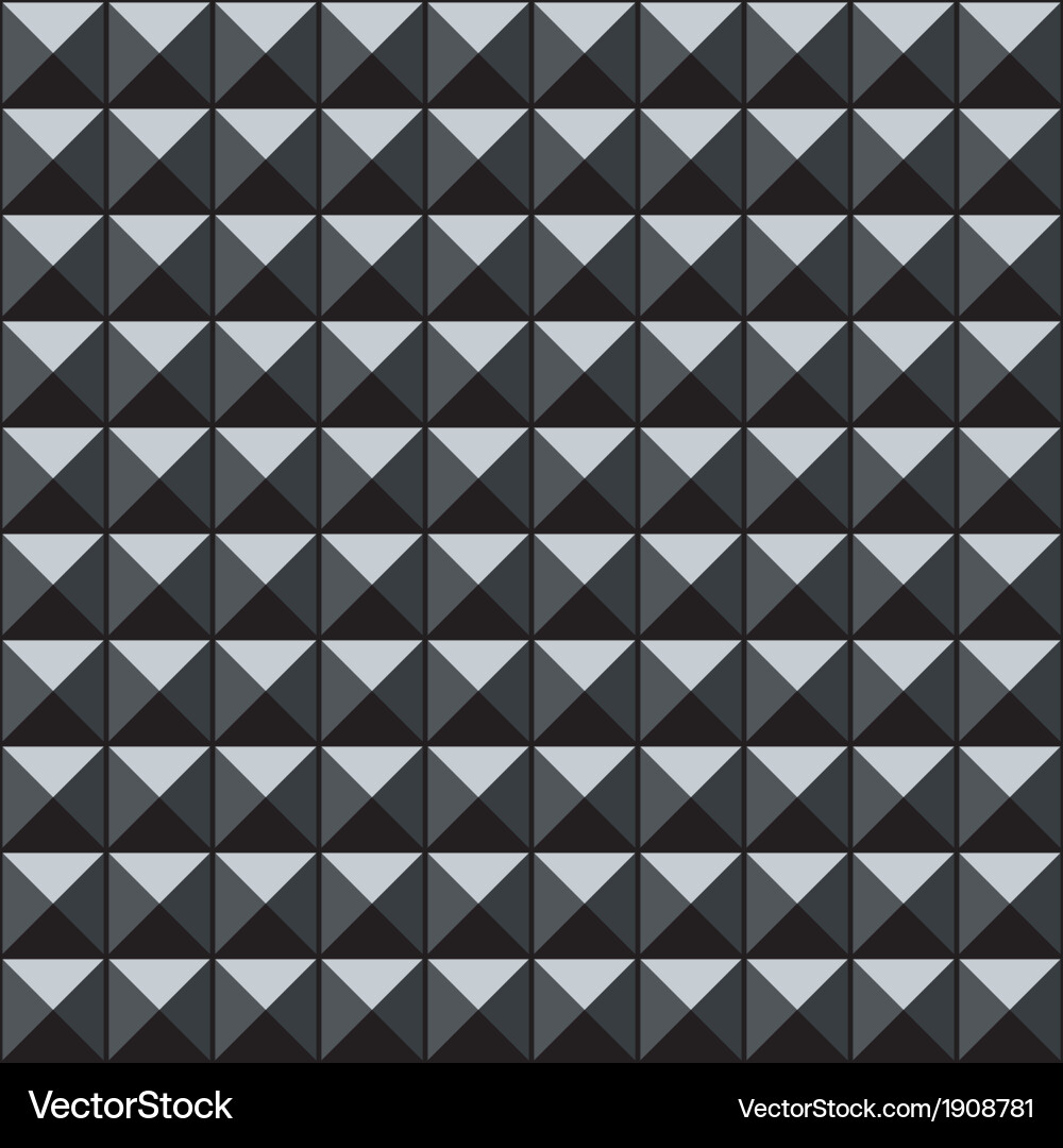 Abstract geometric seamless pattern with 3d cubes vector image