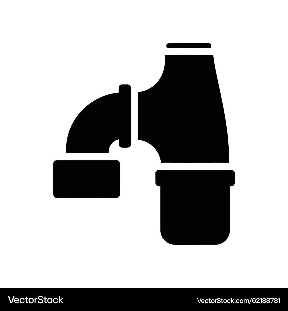 Pipe Connector Icon (62188781) – Royalty-Free Vector | VectorStock