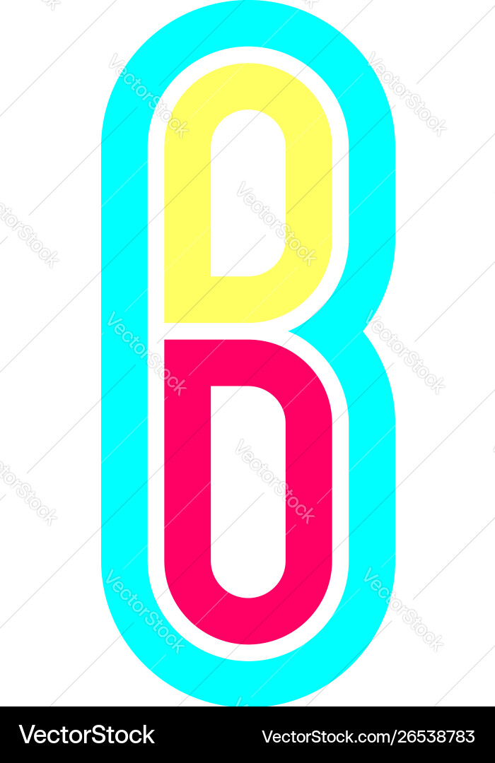 Alphabet in disco style Alphabet in disco style vector image