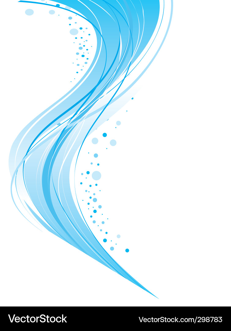 Dynamic Wave Pattern vector image