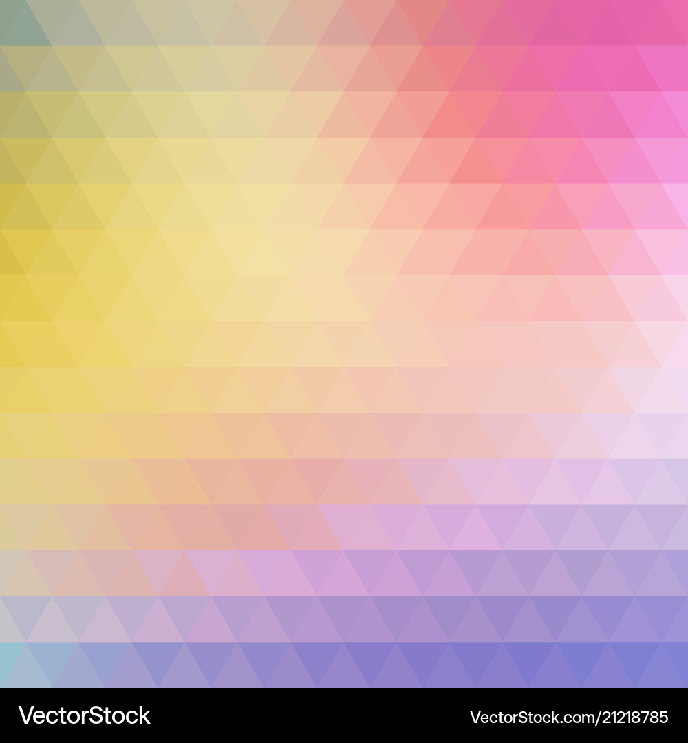 Gradient blue color and triangle polygon pattern Gradient blue color and triangle polygon pattern vector image