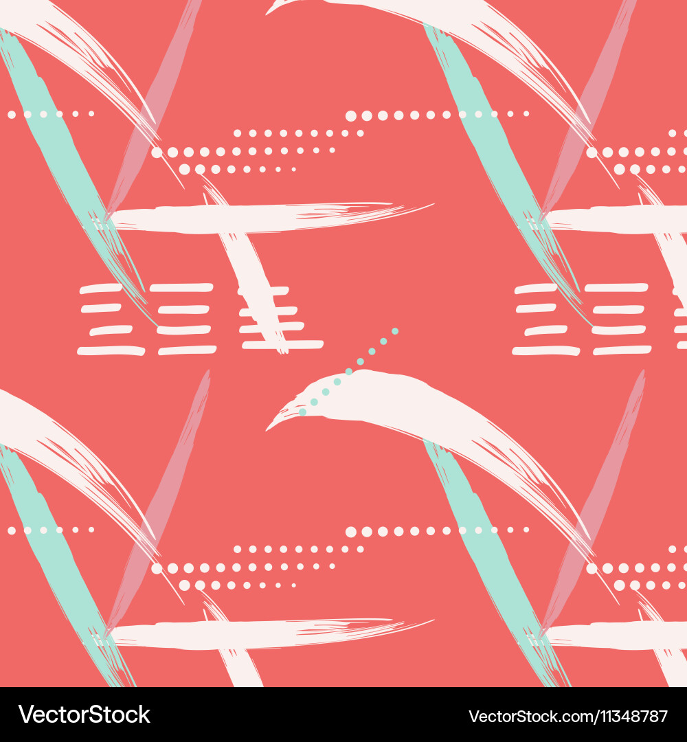 Geometric Dot Pattern - Retro Pop Vector Image