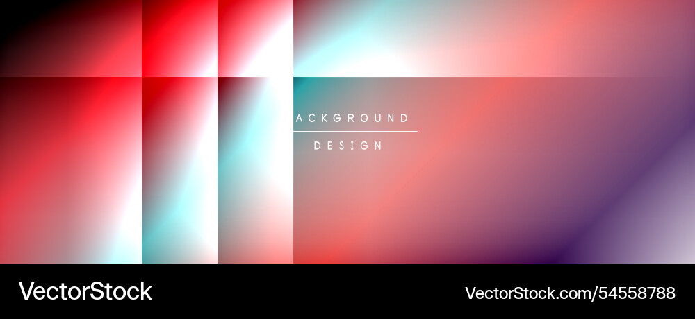 Colorful gradient with lines made of shadow Vector Image