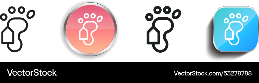 Dead body icon thin linear regular and button Dead body icon thin linear regular and button Vector Image