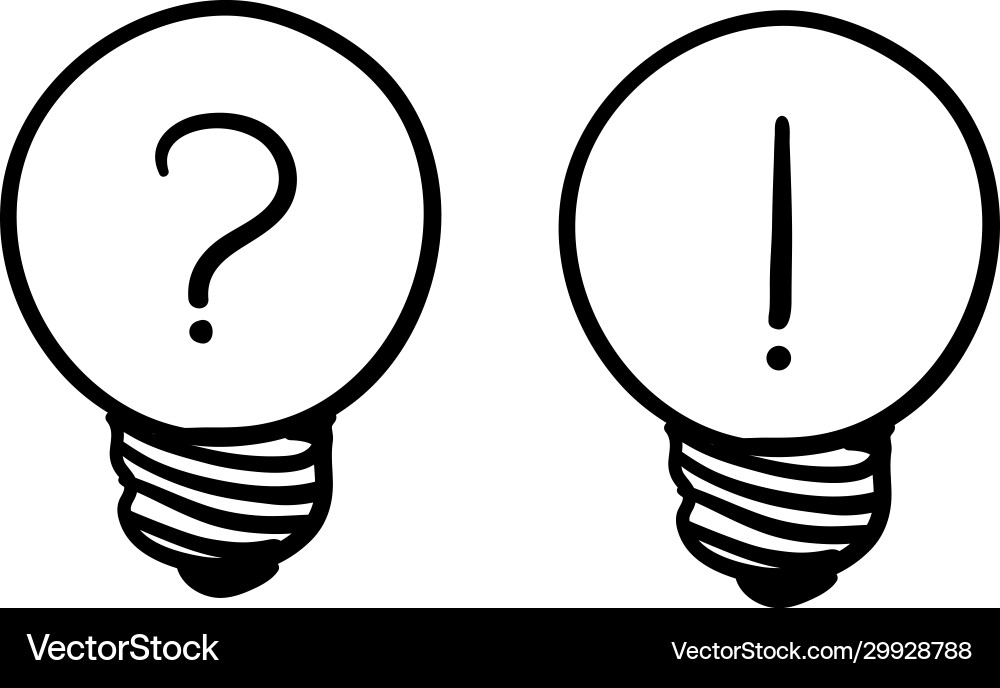 Problem solution icon symbol question and answer vector image