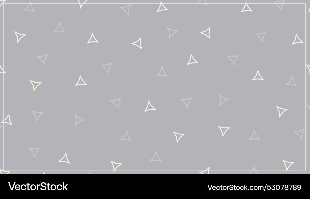 Abstract triangle shape on gray background Abstract triangle shape on gray background vector image